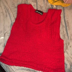 Sweater knitted Crop tops